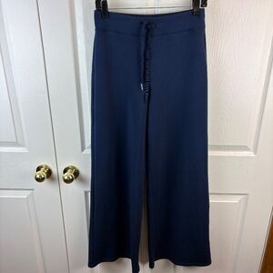 Spanx Air Essentials Wide Leg Pants Blue